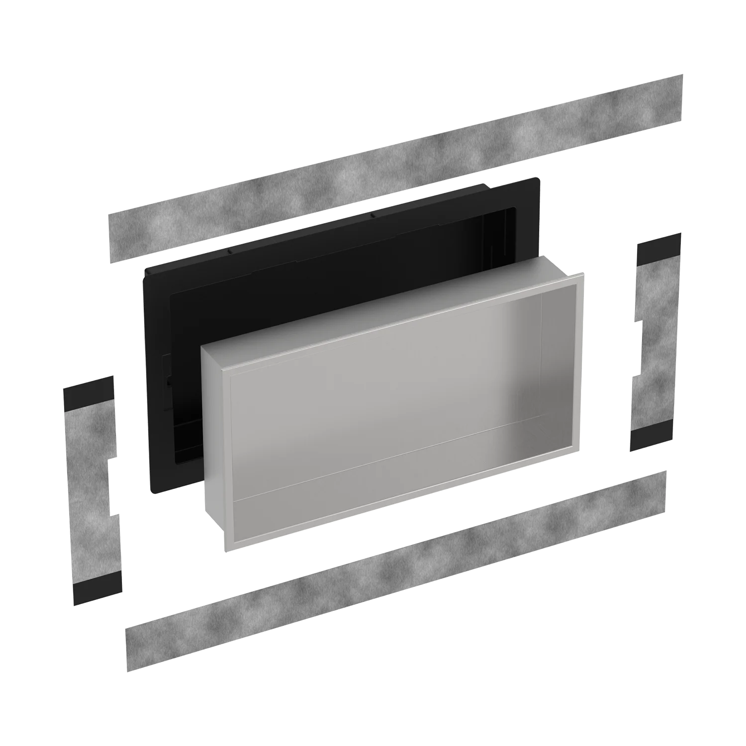 ESS Storagefit Container Wandnische 60 x 30 x 10 cm