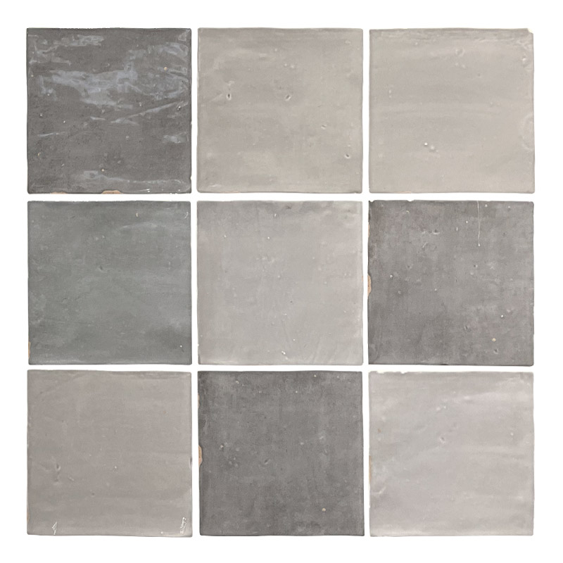 wow zellige grey Wandfliese 12,5 x 12,5 cm