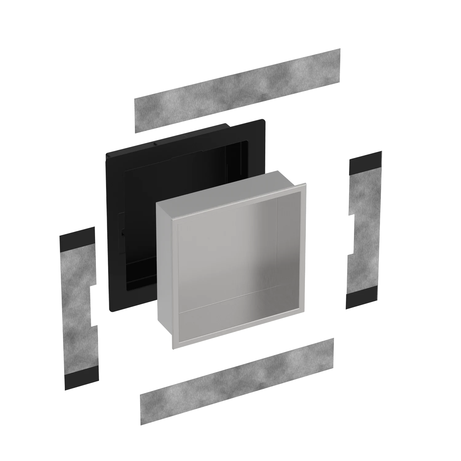 ESS Storagefit Container Wandnische 30 x 30 x 10 cm