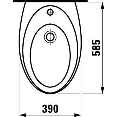 Laufen Alessi One Stand-Bidet
