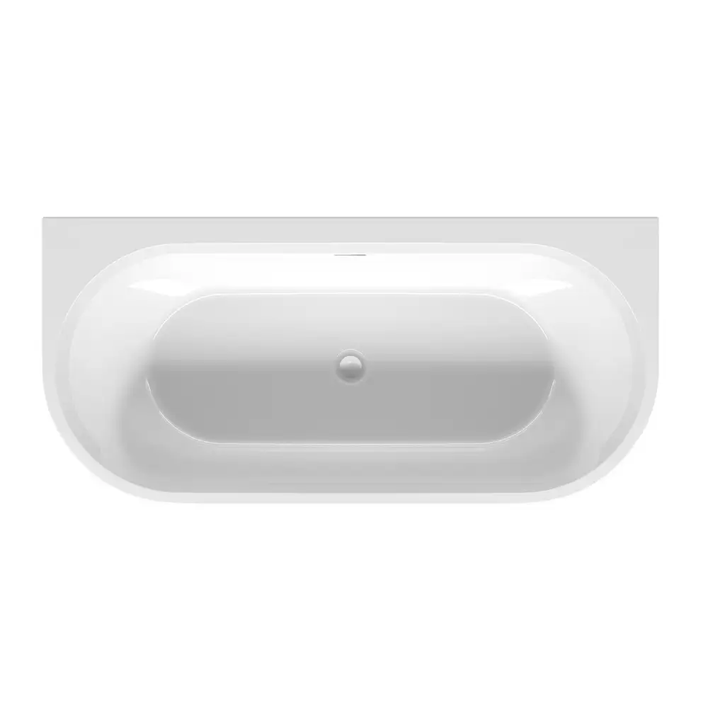 Riho Desire Back2Wall freistehende Badewanne 180 x 84 cm