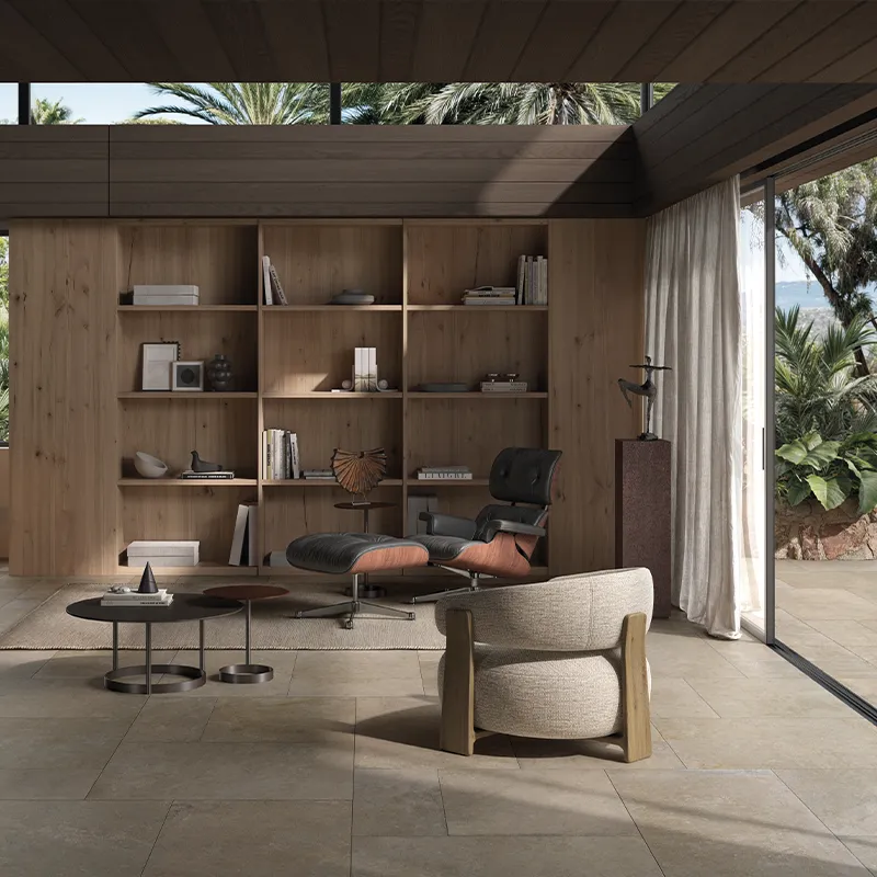 Steinoptik Fliese Cercom Stone Vision Mud 30 x 60 cm