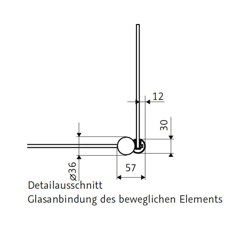 HSK Walk In Easy 1 Duschkabine 90 cm