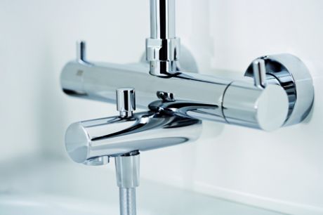 HSK RS 200 Thermostat Badewanne ShowerSet Rund, flach, Ø 250