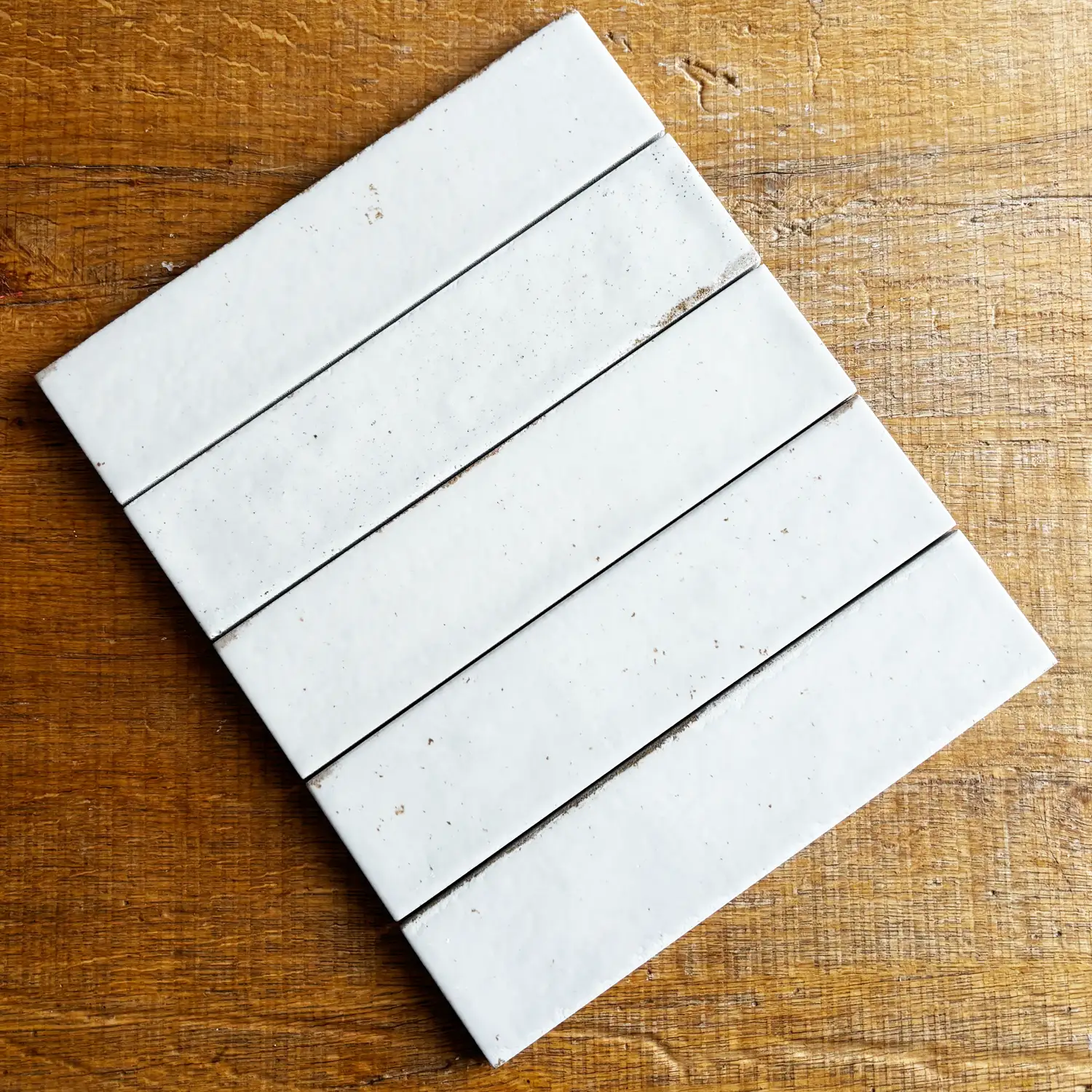 Rondine Soho White Wandfliese 6 x 25 cm