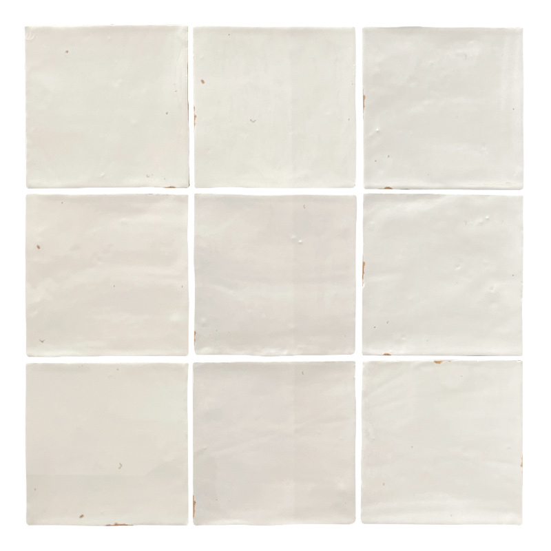 wow zellige white Wandfliese 12,5 x 12,5 cm