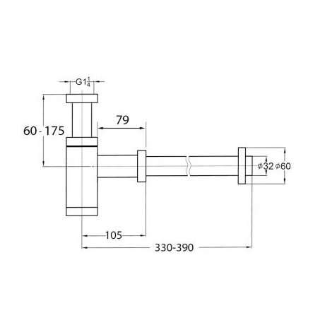 Steinberg Serie 120 Design-Siphon
