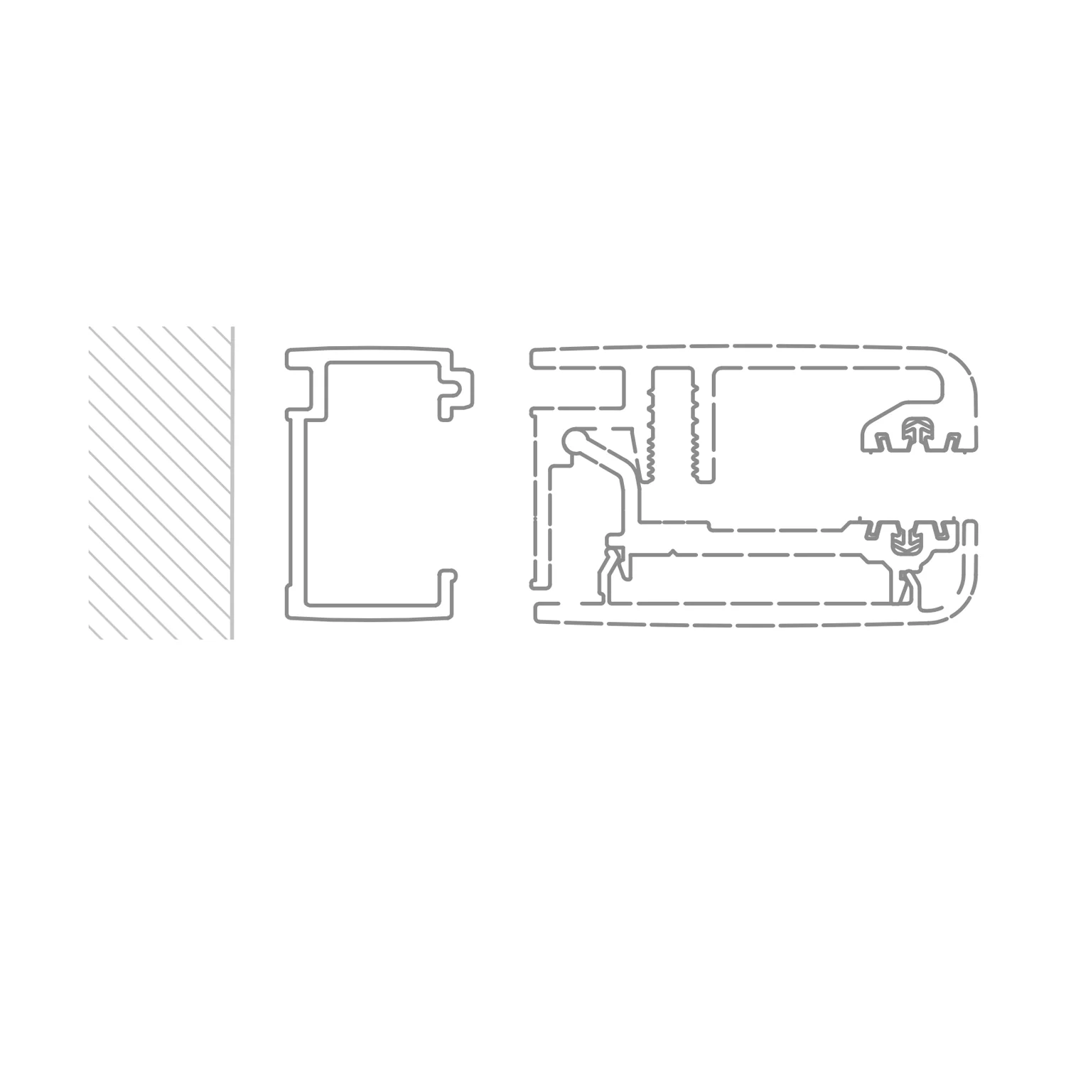 HSK Stapelprofil Aperto/ Softcube
